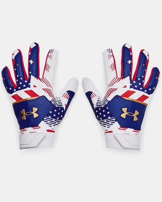 UNDER ARMOUR CLEAN UP BATTING GLOVES MEN'S  NEW PACKAGE 